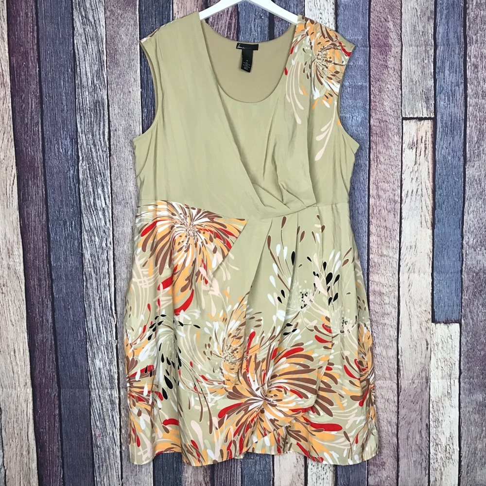 Lane Bryant Floral Formal Spring Dress 20